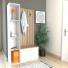 D_771412-MLA99475102882_112025-O.jpg Recibidor Mueble Organizador Con Zapatero Y Estanteria Hogar Color Olmo Con Everest