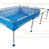 D_771467-MLU70020586857_062023-O.jpg Pileta Estructural Rectangular Pelopincho 1030 Con Capacidad De 1500 Litros 2.4x1.55 M Azul Mosaico