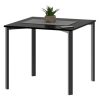 Mesa Cuadrada Melamina 0.85 X 0.85. Base De Caño- Ml 085