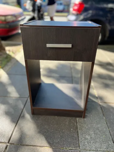 D_773099-MLA75400950603_032024-O.webp Mesa De Luz. 1 Cajon, 1 Estante- 60 X 38 X 34- Melamina