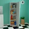 Despensero Organizador Multifuncion 1 Puerta 4 Estantes D05