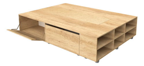 D_774201-MLA72783406352_112023-O.jpg Base Box P- Sommier 4 Puertas- Para Colchon 140 X 190 Dld 07