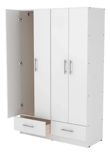 Placard Ropero 4 Puertas, 2 Cajones 1.14- 1.80- 0.47 Dpb 114
