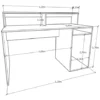 Escritorio Gamer Dual 129 X 60 Cod. 3088 Tables