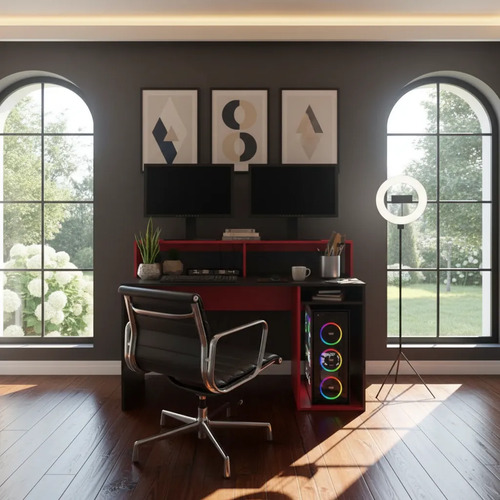 Escritorio Gamer Dual 129 X 60 Cod. 3088 Tables