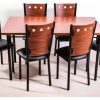 Combo Cocina Comedor Mesa Melamina 140 + 6 Sillas Venecia