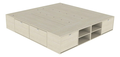 D_781444-MLA95798291182_102025-O.jpg Base Box Para Sommier 2.00 X 2.00, Cajones, Zapatero, Baul