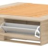 Base Box Para Sommier 140 O 160 X 190- 4 Cajones 2 Zapateros