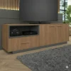 D_781591-MLA103632859337_012026-O.webp Rack Para Tv 85 Everest Manchester /grafito Fellicci 2.00 M