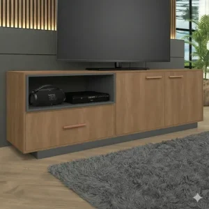 D_781591-MLA103632859337_012026-O.webp Rack Para Tv 85 Everest Manchester /grafito Fellicci 2.00 M