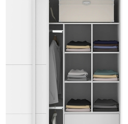 Ropero Placard Vestidor Niza 190 X 218 X 60- Pcn 190