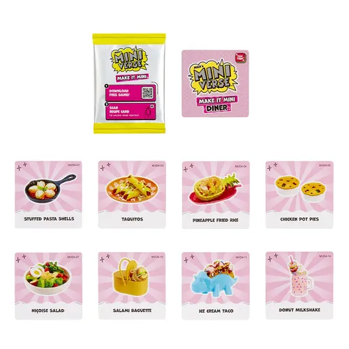 Minicoleccionable Miniverse Make It Mini Foods Diner