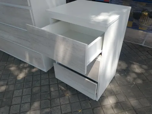 D_783188-MLA50434893620_062022-O.webp Mesa De Luz Para Sommier- 3 Cajones Corred. Met 64 X 42 X 30