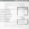 D_783551-MLU73129552846_122023-O.webp Escritorio Para Pc Piro 830 Melamina De 95cm X 75cm X 44.1cm