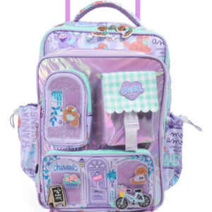 D_785840-MLA106064702063_012026-O.jpg Mochila Carro My House Chimola 17 PuLG Poodle Crew Purple Personajes