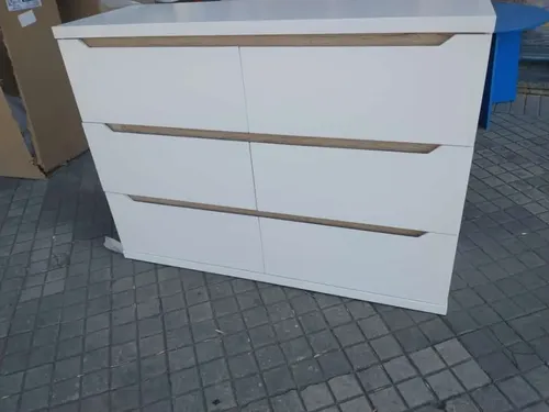 Comoda Chiffonier Laqueada Con 6 Cajones Duna- 110-80-38