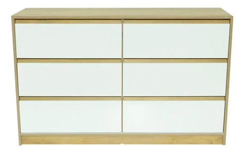 Comoda Cajonera 6 Cajones 120 X 75 X 40. Melamina. Cod. 839