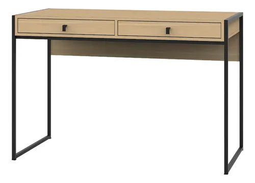 D_787456-MLA79535856730_102024-O.webp Escritorio Para Oficina Industrial Escritorios De Melamina Moderno Hierro Metal Negro Color Roble Vintage 120cm Niños O Adultos Home Office Notebook Computadora Eci120 Dielfe