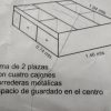 D_787634-MLA28330410761_102018-O.jpg Cama Base Box Para Sommier- 140 X 190- 4 Cajones 2 Puertas