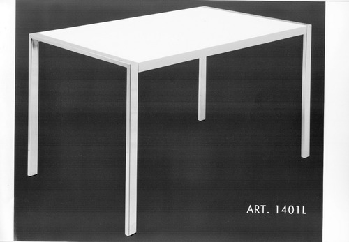 D_789625-MLA25481447255_042017-O.jpg Mesa Cocina Comedor Melamina. Base Cromo Cuadrada. 110 X 70.