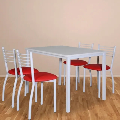 Mesa De Cocina Comedor Melamina. 1,10 X 0,85 Mz1100/c4