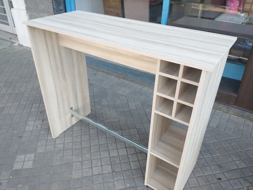 Barra Cocina Desayunador. Melamina. 120 X 102 X 50 Cod. 360