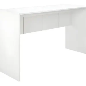 Escritorio Para Ordenador De 90 Cm Cúbico Blanco - Caemmun
