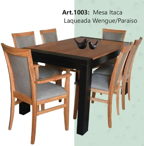 D_791246-MLA54715173743_032023-O.webp Mesa Itaca 1.60 X 90 + 6 Sillas Enrique Paraiso- Cod 1003