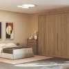 Ropero 6 Puertas De Abrir. Manijas De Madera 6 Cajones N 566