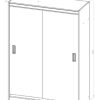 D_793169-MLA44613149178_012021-O.jpg Ropero Placard Organizador 2 Puertas 130 X 181 X 51 Ro135
