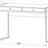 D_793723-MLU74843889296_032024-O.jpg Escritorio Para Oficina Industrial Escritorios De Melamina Moderno Hierro Metal Negro Color Roble Vintage 120cm Niños O Adultos Home Office Notebook Computadora Eci120 Dielfe