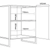 D_794309-MLA46113968226_052021-O.webp Bahiut Vajillero Buffet 80 - Estructura De Caño- Dst 10
