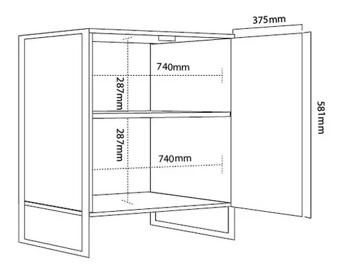 D_794309-MLA46113968226_052021-O.webp Bahiut Vajillero Buffet 80 - Estructura De Caño- Dst 10