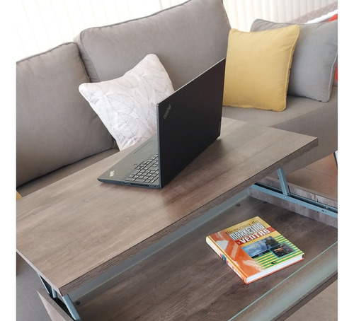 D_794678-MLA72165752773_102023-O.jpg Mesa De Living Luar- Elevable- Patas Cromadas- 90 X 56