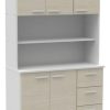 D_796578-MLA106234751858_022026-O.jpg Aparador Vajillero Mueble Organizador De Cocina Despensero Color Venezia