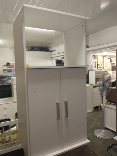 Mueble Auxiliar Para Microondas 2 Puertas- Estante Cod. 3046