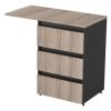 D_796995-MLA85786681166_062025-O.jpg Cajonera Pedestal C- Extension Recta 84 X 45 X 74- E 7303