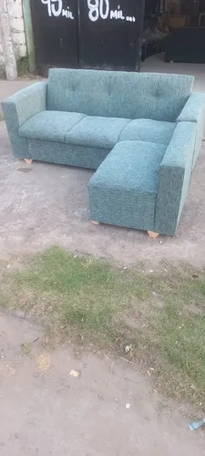 Sofa Sillon Living Esquinero Con Camastro Y Apoya Brazos Mar