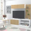 Modular Centro De Entretenimiento Calabria 162 X 177 X 51