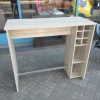 Barra Cocina Desayunador. Melamina. 120 X 102 X 50 Cod. 360