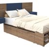 D_800205-MLA72858903387_112023-O.jpg Respaldo P- Sommier Extensible 140 A 160 C- 2 Cajones Dld 10