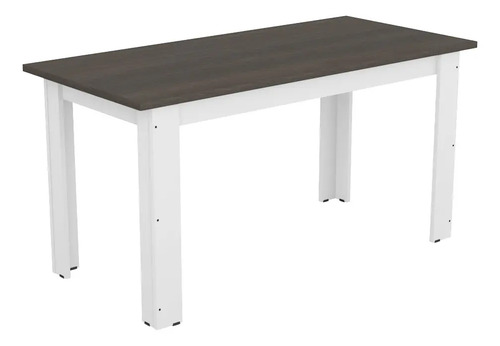 Mesa De Cocina Comedor 1.50 X 0.70 Lmr 150. Tapa Y Patas Mel