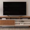 Rack Para Tv Flow, 1 Puerta Corrediza- 170 X 60- Dj Moveis