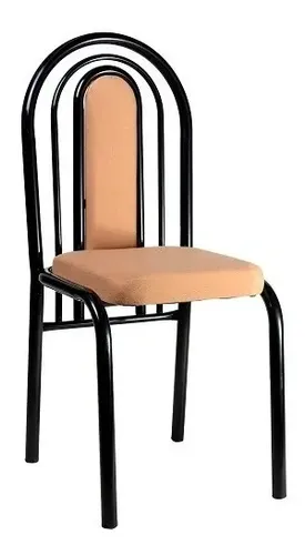 Sillas Caño Florida. Con Asiento Y Respaldo Tapizado
