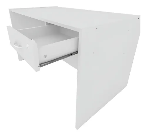 Escritorio Oficina 2 Cajones 100cm 18mm Espesor Premium 910 Blanco Piro