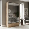 Ropero 2 Puertas Corredizas, 2 Cajones Int- 120 X 216 Duo 06