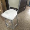 Taburete Banqueta Alta. Asiento Y Respaldo Tapizado