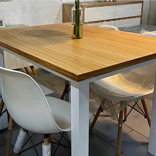 D_803158-MLA71057391323_082023-O.webp Mesa Cocina Comedor Fija 120 X 80. Tapa Paraiso Base Blanca