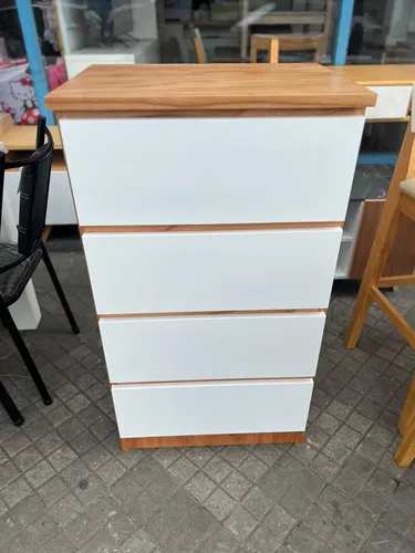 Cajonera Chifonier Comoda Paraiso Blanco 105 X 60 X 43