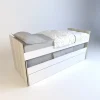 Cama Nido Bicama 1 Plaza 0,80 Mts. Con Carro Cama. Cod. 6457